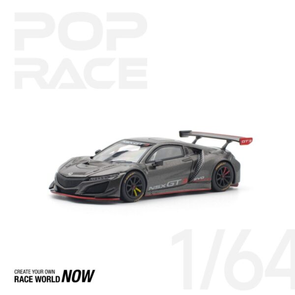 Pop Race 1/64 Honda Nsx Gt3 Evo22 Carbon Edition PR640159