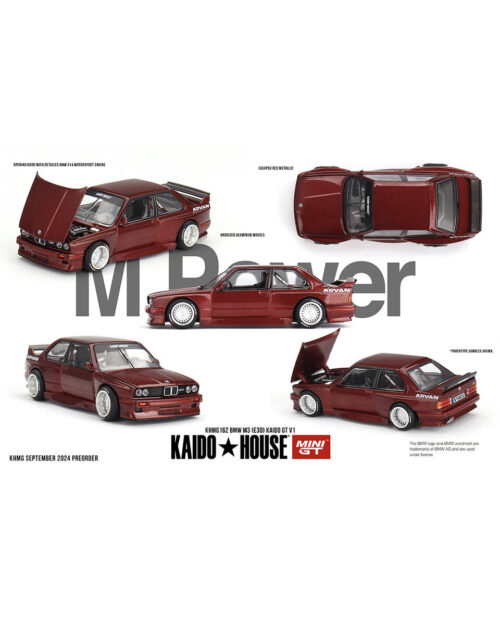 Mini GT 1/64 KaidoHouse BMW M3 (E30) GT V1 KHMG162
