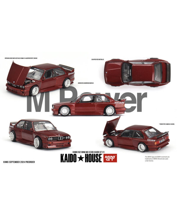 Mini GT 1/64 KaidoHouse BMW M3 (E30) GT V1 KHMG162