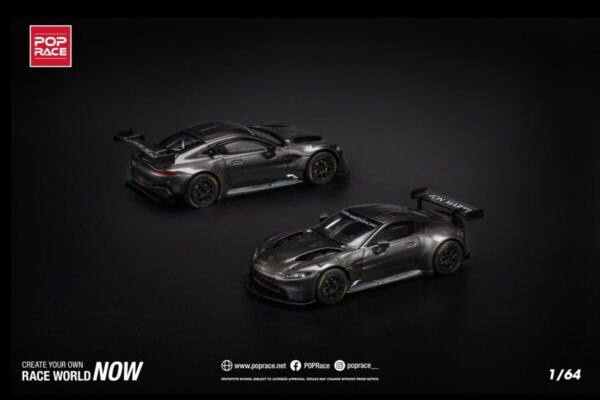 Pop Race 1/64 Aston Martin Gt3 Carbon Edition PR640178