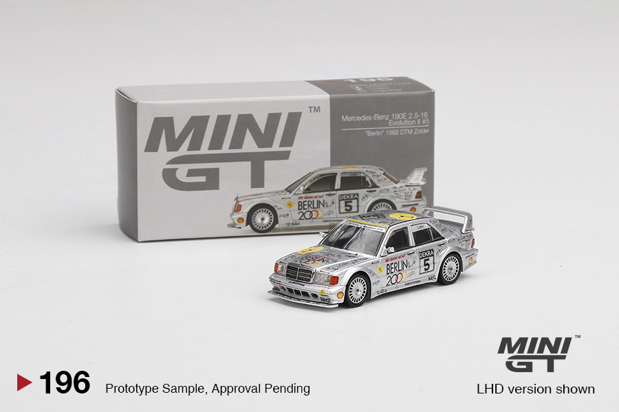 Mini GT Mercedes-Benz 190E 2.5-16 Evolution II #5 – Zakzuk Toys