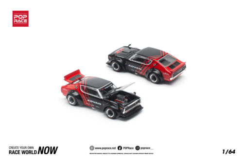 Pop Race Skyline KPGC110 (Kenmeri) Advan Livery PR64-0199 1/64