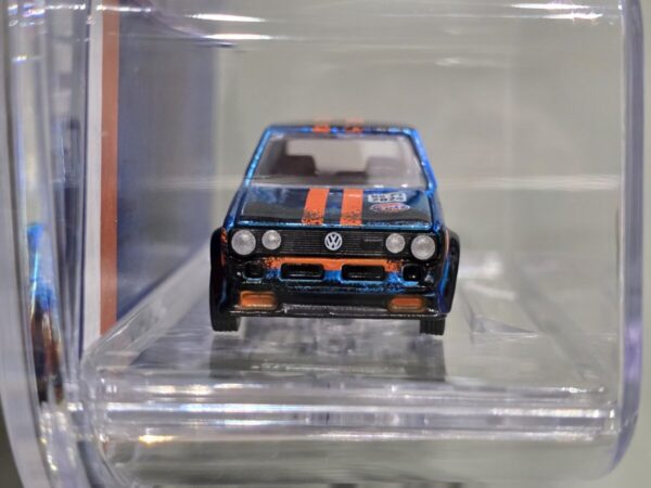 GreenLight Salão DieCast Portugal 2. O Exclusives  Car Volkswagen Golf MKI Gulf Rally (800 Limitli)