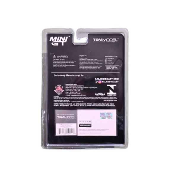 Mini GT Nissan GT-R (R35) LB★WORKS Type 2, Rear Wing ver 3 [ Salao DieCast Dinner 2024 ] Brazil Event Exclusive