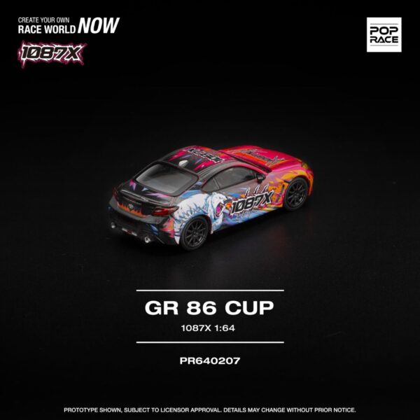 207.2 Pop Race 1/64 GR86 CUP 1087X PR640207