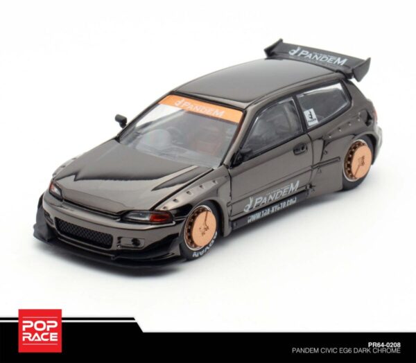 Pop Race Pandem Civic EG6 Dark Chrome PR64-0208 TMCS Exclusive