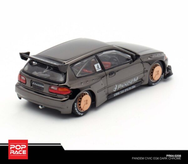 Pop Race Pandem Civic EG6 Dark Chrome PR64-0208 TMCS Exclusive