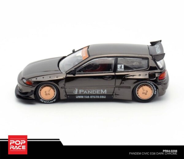 Pop Race Pandem Civic EG6 Dark Chrome PR64-0208 TMCS Exclusive