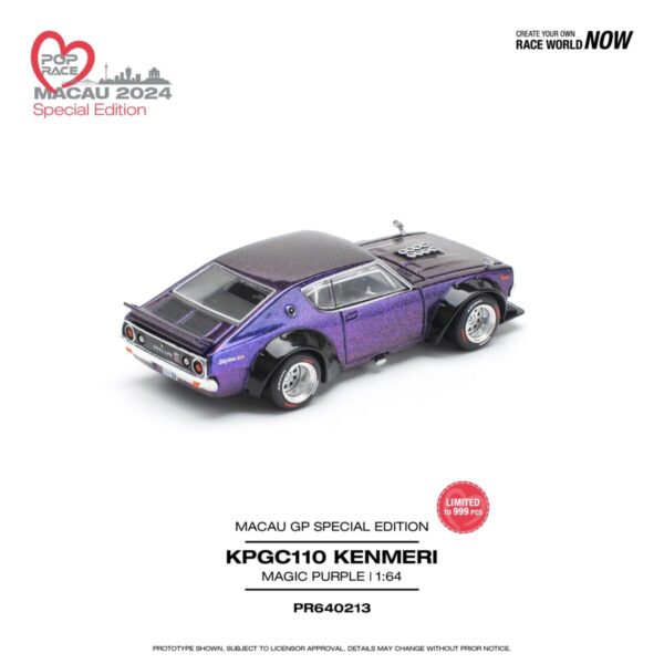 Pop Race  KPGC110 Kenmeri in Magic Purple PR640213