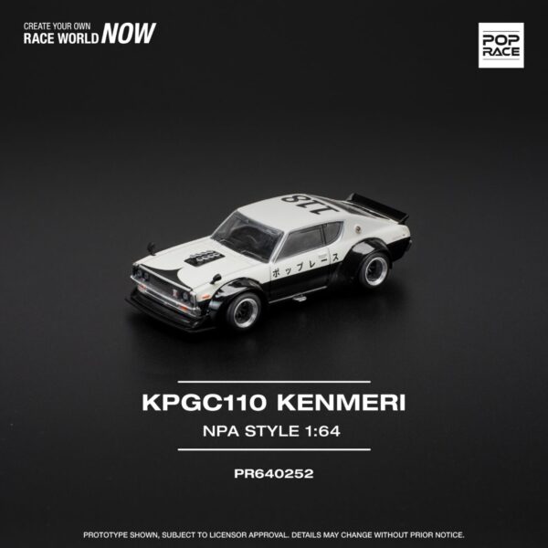 252 Pop Race 1/64 KPGC110 Kenmeri NPA Style PR640252