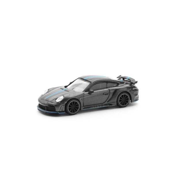 254.1 Pop Race 1/64 992 STINGER GTR CARBON EDITION (BLUE LINE) PR640254