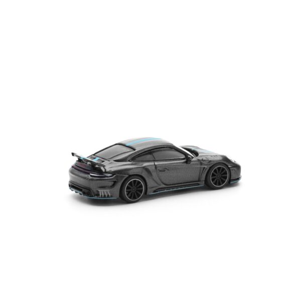 254.2 Pop Race 1/64 992 STINGER GTR CARBON EDITION (BLUE LINE) PR640254