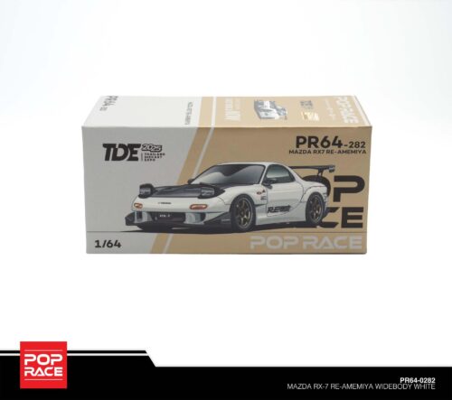 Pop Race 1/64 Mazda Rx7 Re-Amemiya TDE Exclusive! PR640282