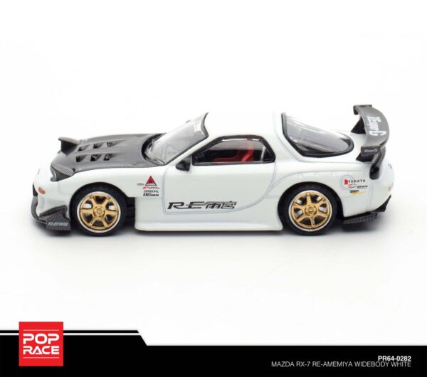 Pop Race 1/64 Mazda Rx7 Re-Amemiya TDE Exclusive! PR640282
