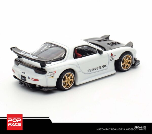 Pop Race 1/64 Mazda Rx7 Re-Amemiya TDE Exclusive! PR640282