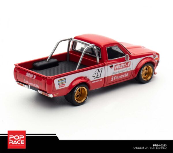 283.2 Pop Race 1/64 Pandem Datsun 620 TDE 2025 Exclusive! PR640283