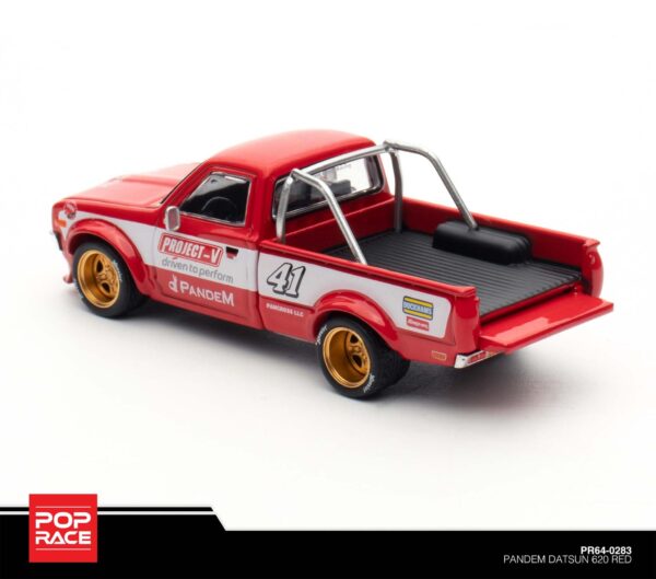 283.3 Pop Race 1/64 Pandem Datsun 620 TDE 2025 Exclusive! PR640283