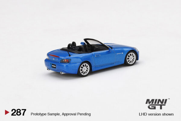 Mini GT Honda S2000 (AP2) Laguna Blue Pearl