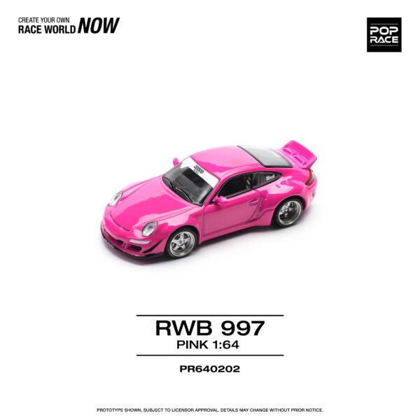 Pop Race 1/64  RWB 997 - PINK PR640202
