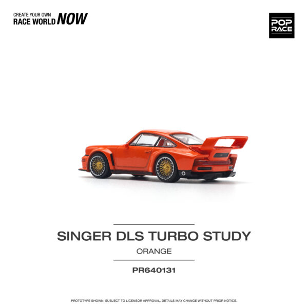Pop Race 1/64 Singer DLS Turbo Study Orange PR640131