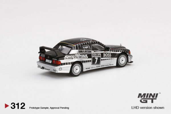 Mini GT Mijo Exclusive Mercedes-Benz 190E 2.5-16 Evolution II #7 AMG-Mercedes 1990 DTM -MGT00312-MJ