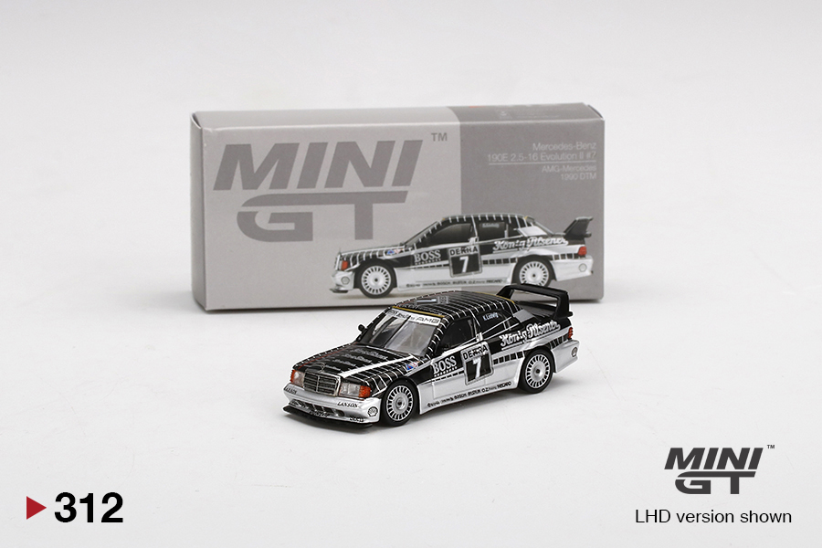 Mini GT Mercedes-Benz 190E 2.5-16 Evolution II #7 AMG-Mercedes