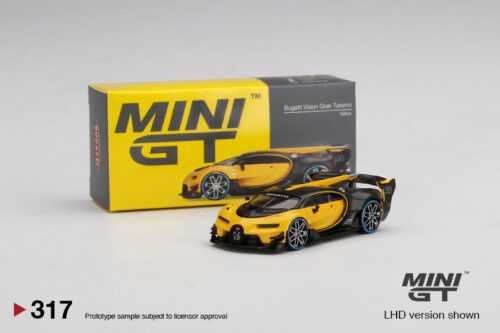 Mini GT Bugatti Vision Gran Turismo Yellow