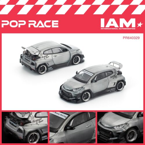 Pop Race 1/64 Pandem Gr Yaris IAM Exclusive! PR640329