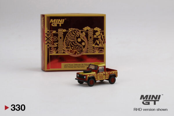330 Mini GT Land Rover Defender 90 Pickup - 2022 Chinese New Year Edition