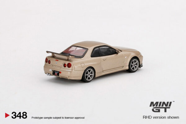 Mini GT Nissan Skyline GT-R (R34) M-Spec Silica Breath