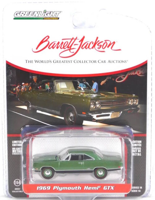 Greenlight 1/64 Barrett-Jackson Series 14- 1969 Plymouth HEMI GTX 37310-B