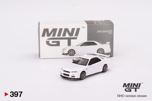 Mini GT Nissan Skyline GT-R (R34) V-Spec N1 White
