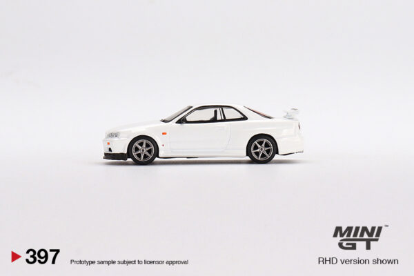 Mini GT Nissan Skyline GT-R (R34) V-Spec N1 White