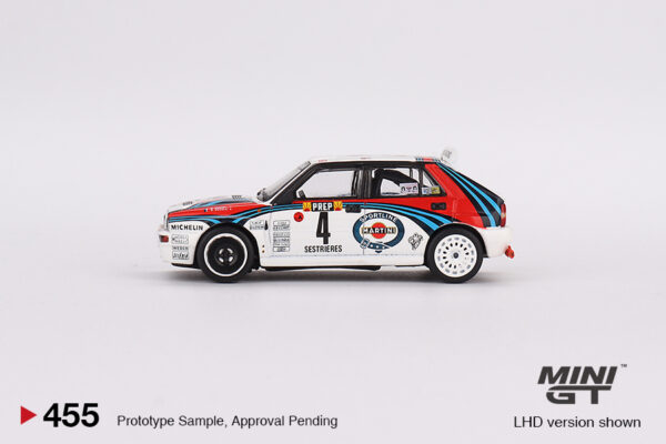 Mini GT Lancia Delta HF Integrale Evoluzione 1992 Rally MonteCarlo Winner #4