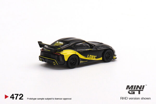 Mini GT Toyota GR Supra LB-Works Matte Black