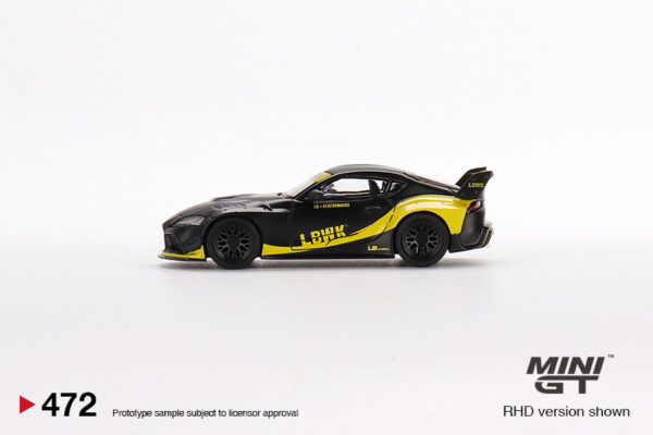 Mini GT Toyota GR Supra LB-Works Matte Black
