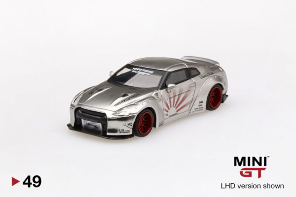 Mini GT LB★WORKS Nissan GT-R (R35) Satin Silver