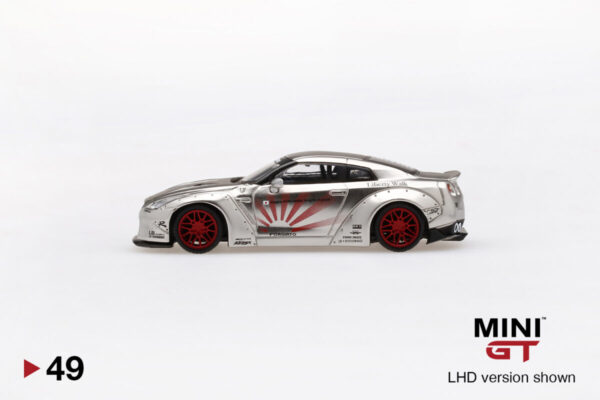 Mini GT LB★WORKS Nissan GT-R (R35) Satin Silver
