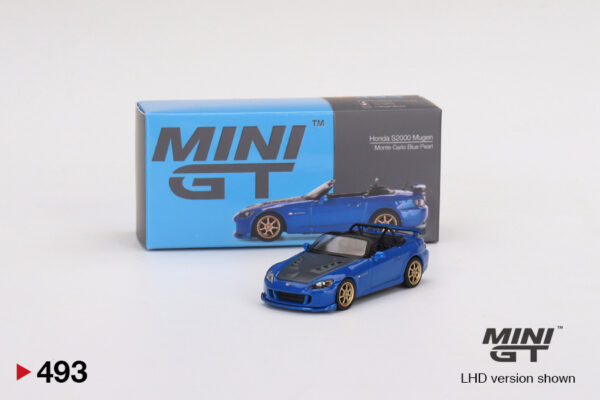 Mini GT Honda S2000 (AP2) Mugen Monte Carlo Blue Pearl