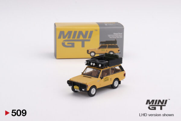 509 Mini GT Range Rover 1982 Camel Trophy Papua New Guinea Team USA