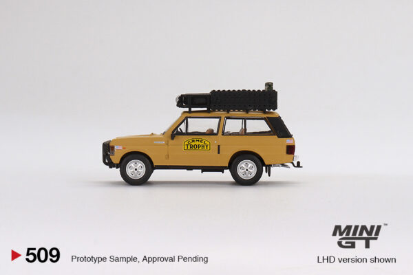 509.3 Mini GT Range Rover 1982 Camel Trophy Papua New Guinea Team USA