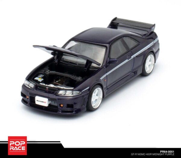 Pop Race GT-R Nismo 400R Midnight Purple PR64-0051