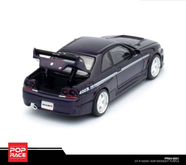 Pop Race GT-R Nismo 400R Midnight Purple PR64-0051