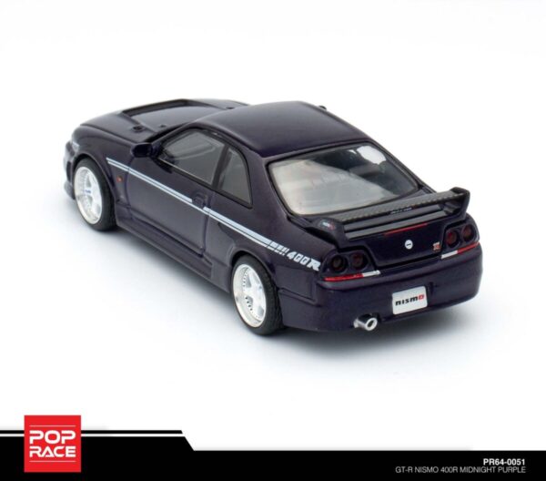 Pop Race GT-R Nismo 400R Midnight Purple PR64-0051