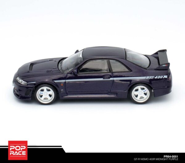 Pop Race GT-R Nismo 400R Midnight Purple PR64-0051