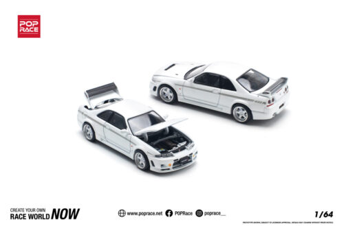 Pop Race GTR Nismo 400R White PR64-0052 1/64
