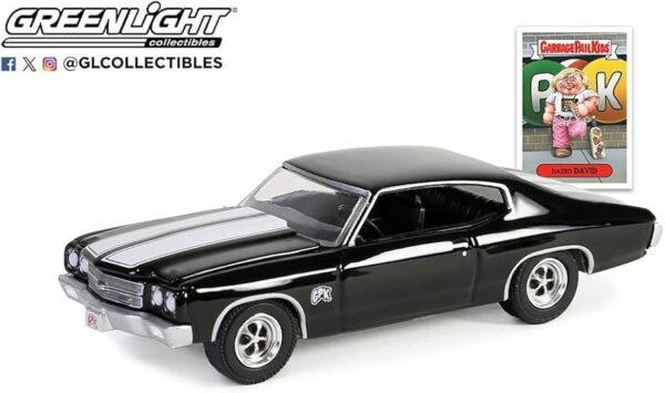 GreenLight 1:64 Garbage Pail Kids Series 6 - Dazed David - 1970 Chevrolet Chevelle 54100-B
