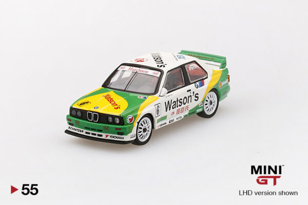Mini GT BMW M3 (E30) #6 1991 Guia Race of Macau Winner