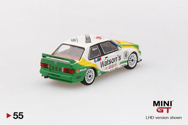 Mini GT BMW M3 (E30) #6 1991 Guia Race of Macau Winner