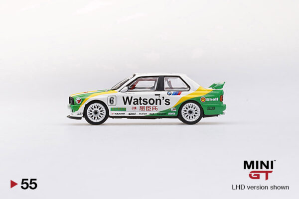 Mini GT BMW M3 (E30) #6 1991 Guia Race of Macau Winner